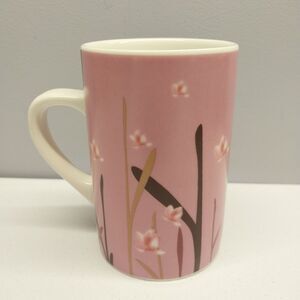 Vtg Starbucks 04 Ceramic Mug Japanese Cherry Blossom 14 OZ Coffee Tea Cocoa Cup